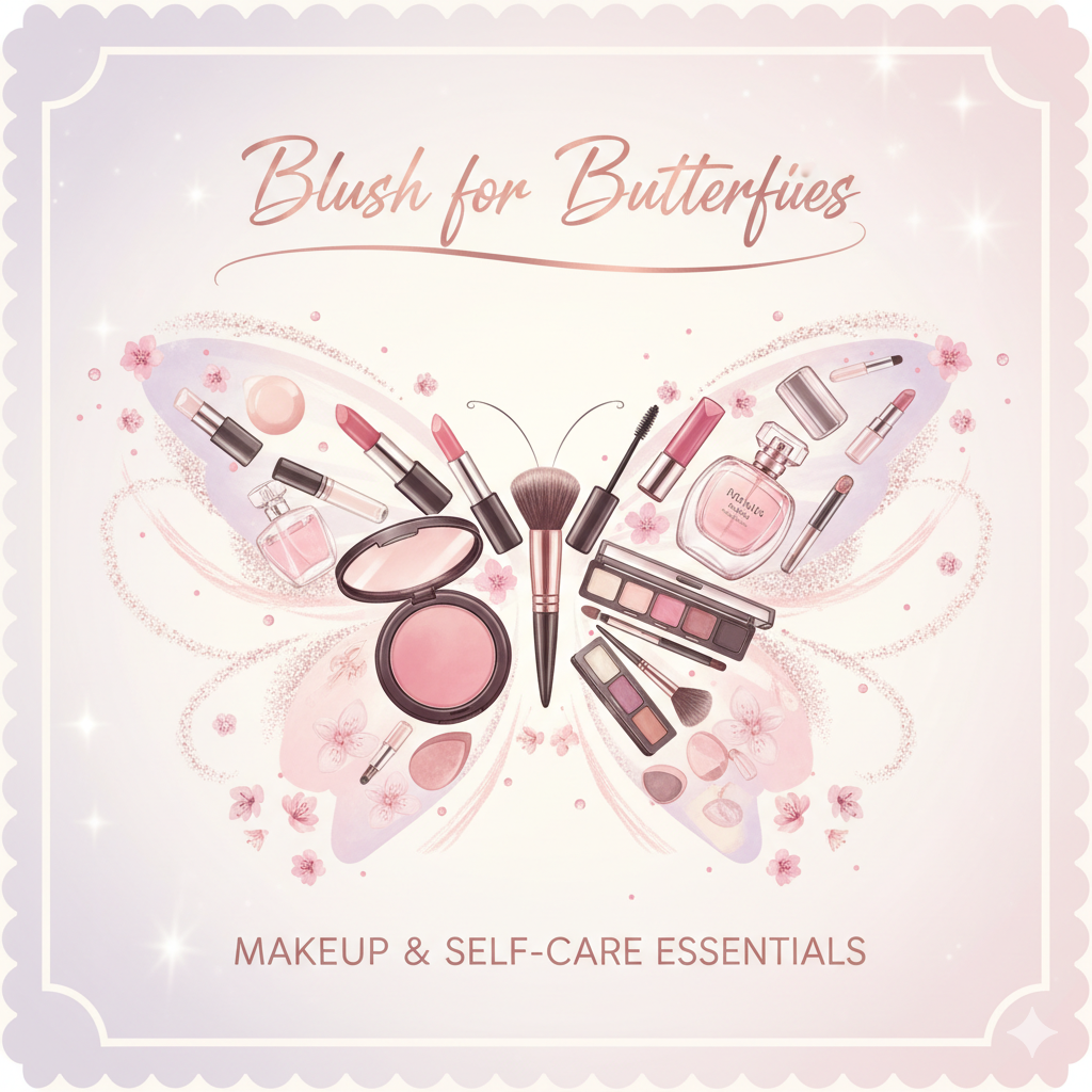 Blush for butterflies  logo